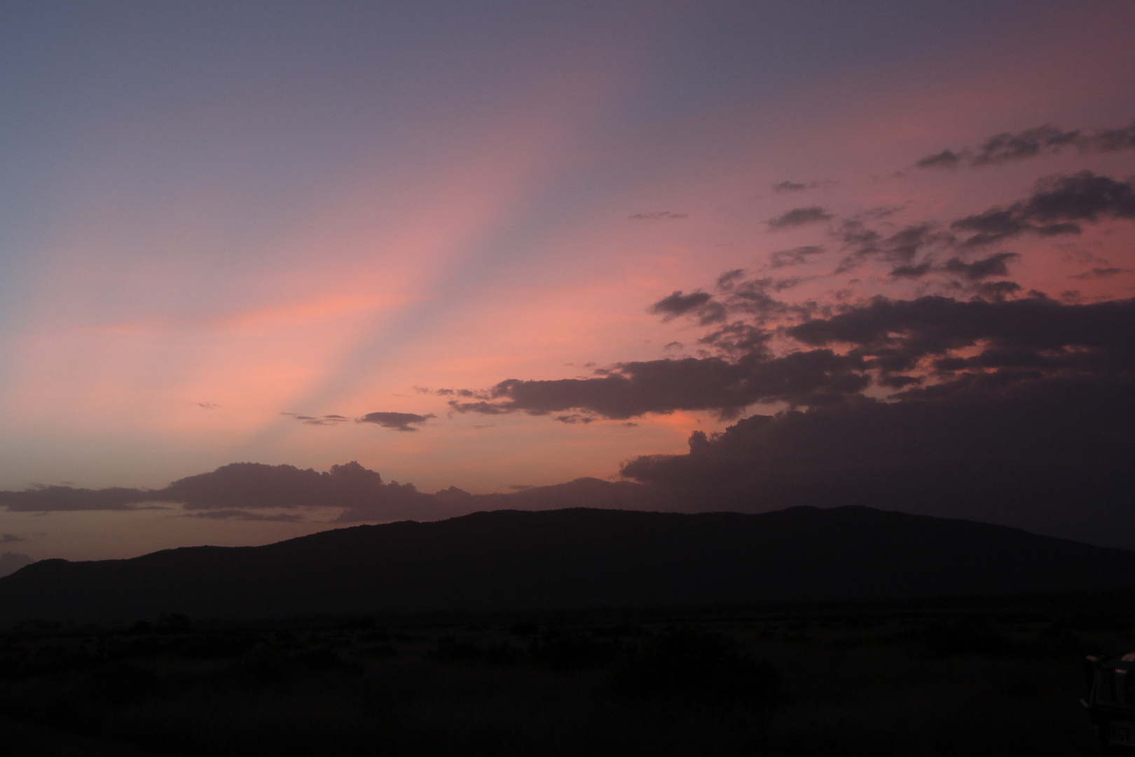 Sundowner am letzten Abend in Samburu - Bild 3