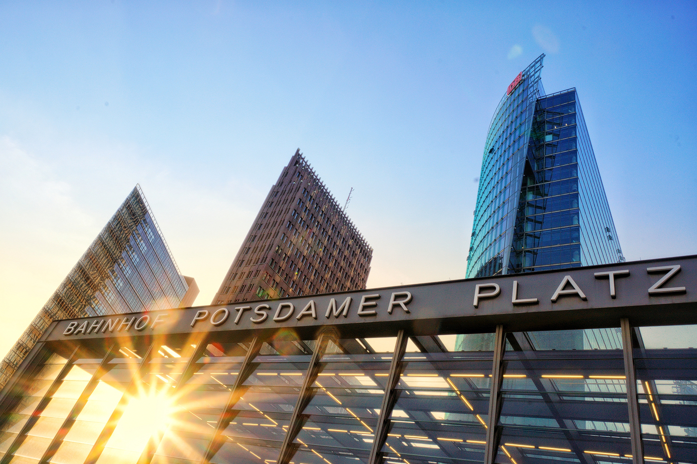 Sundowner am Potsdamer Platz