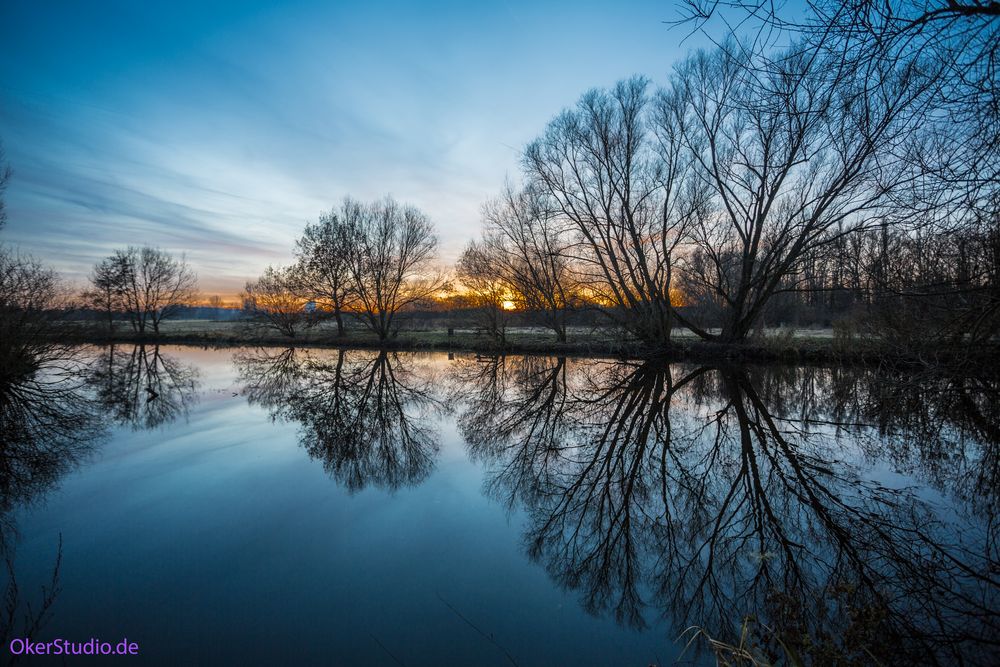 Sundowner an der Oker/Braunschweig