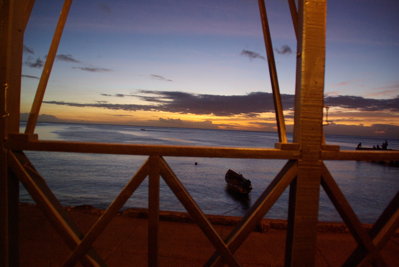 Sundowner auf Mustique, Karibik