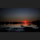 Sundowner in Botswana