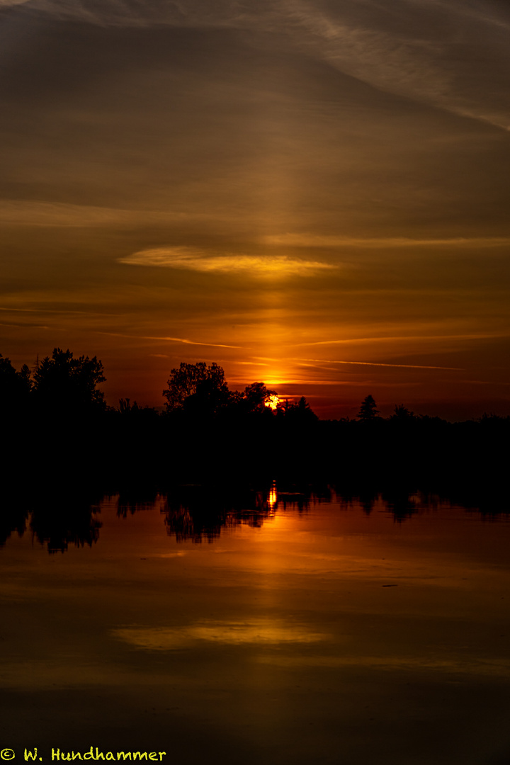 Sundowner in den Innauen bei Vogtareuth