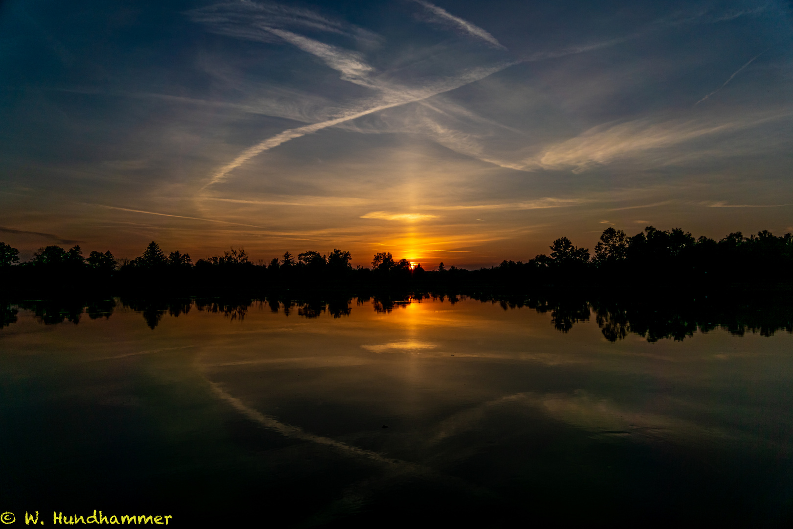 Sundowner in den Innauen bei Vogtareuth