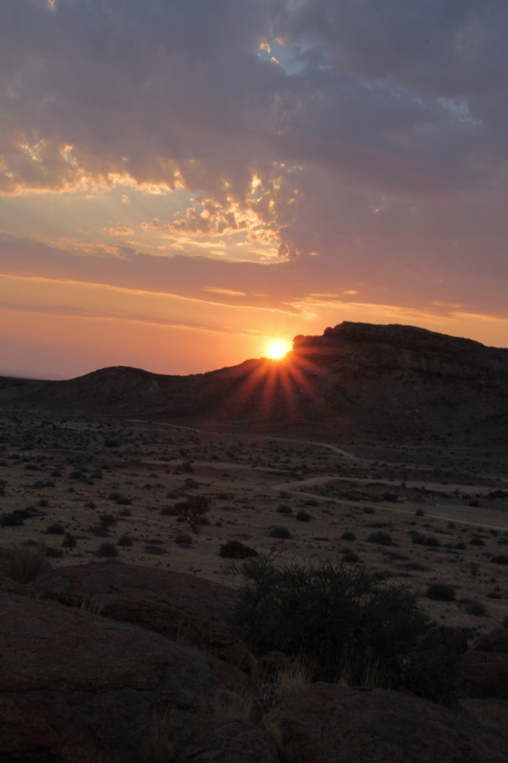 Sundowner in der Nähe des Fish-River-Canyon