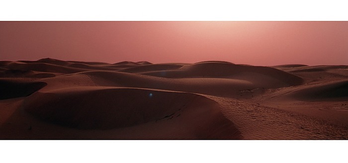 Sundowner in der Wüste