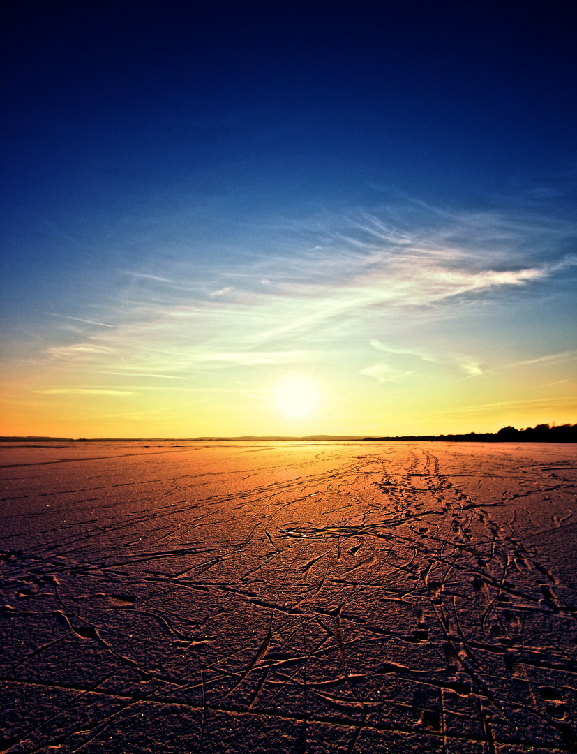 Sundowner in Ice