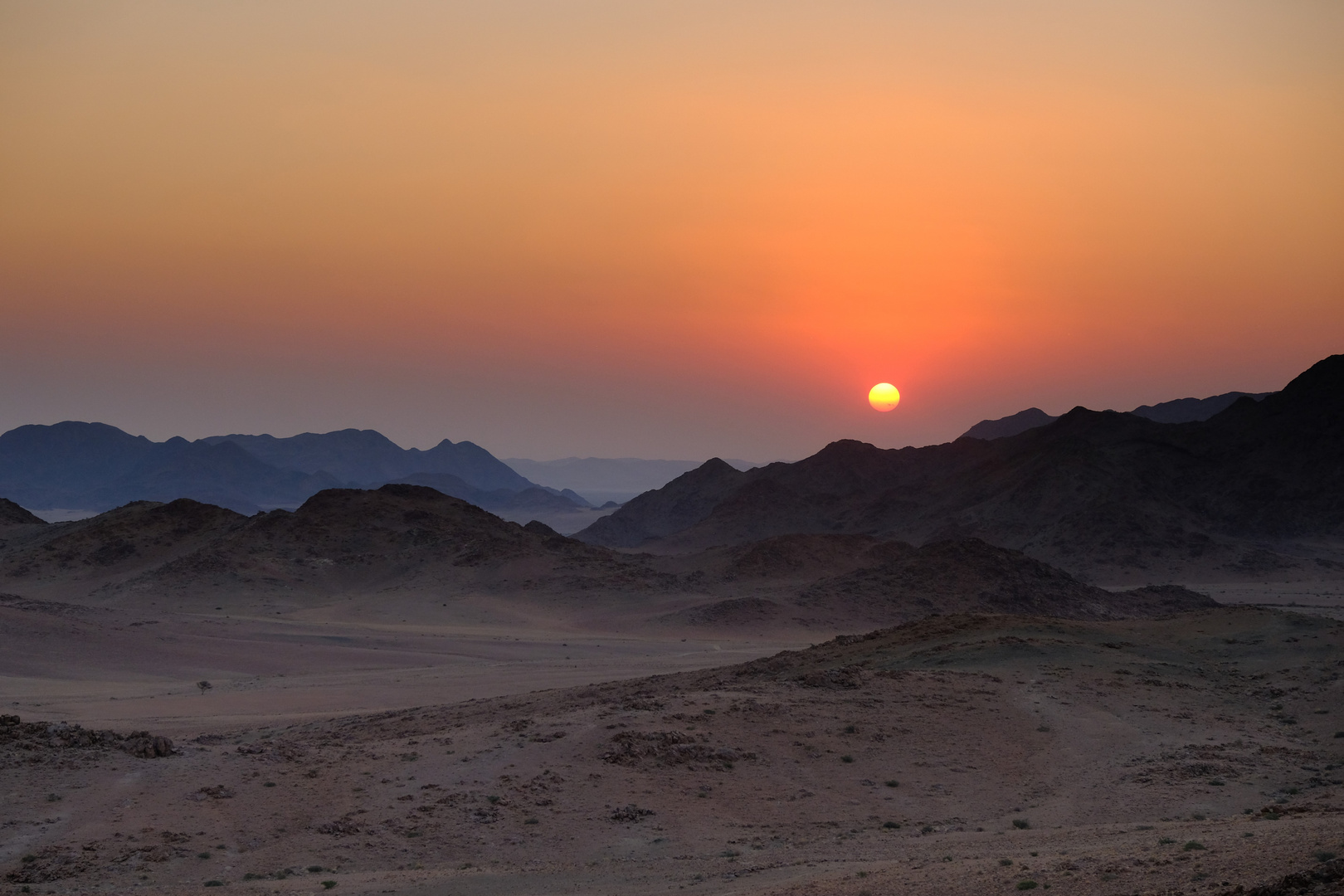 Sundowner in Namibia