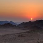 Sundowner in Namibia