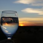 Sundowner in Namibia