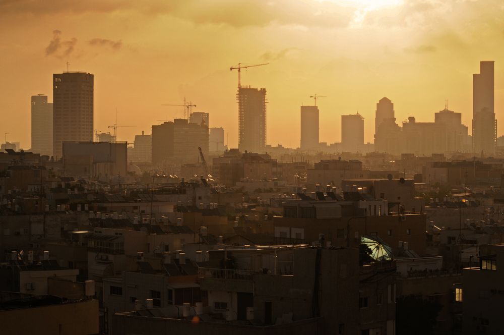 Sundowner in Tel Aviv...