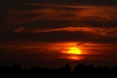 Sundowner östlich von Tief im Wähästen