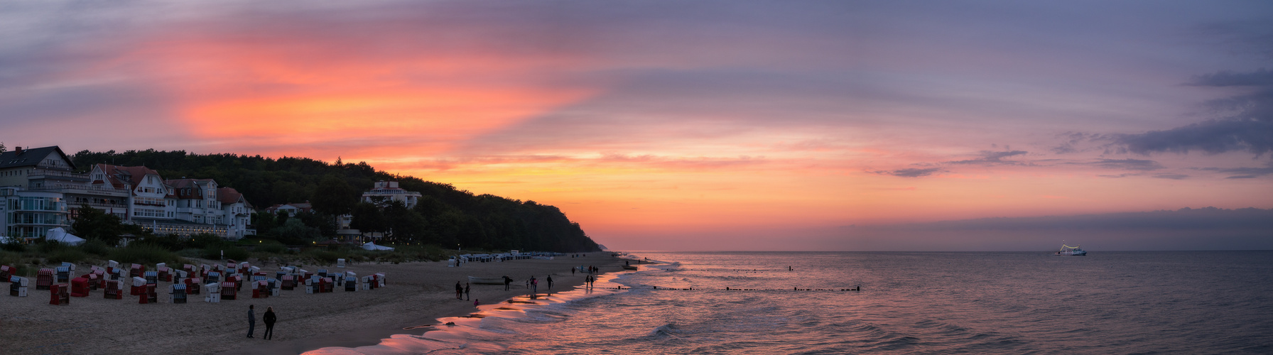 Sundowner Panorama @ Bansin