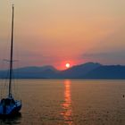 Sundowner - Sonnenuntergang am Gardasee