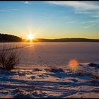 Sundowner with frozen Sea II