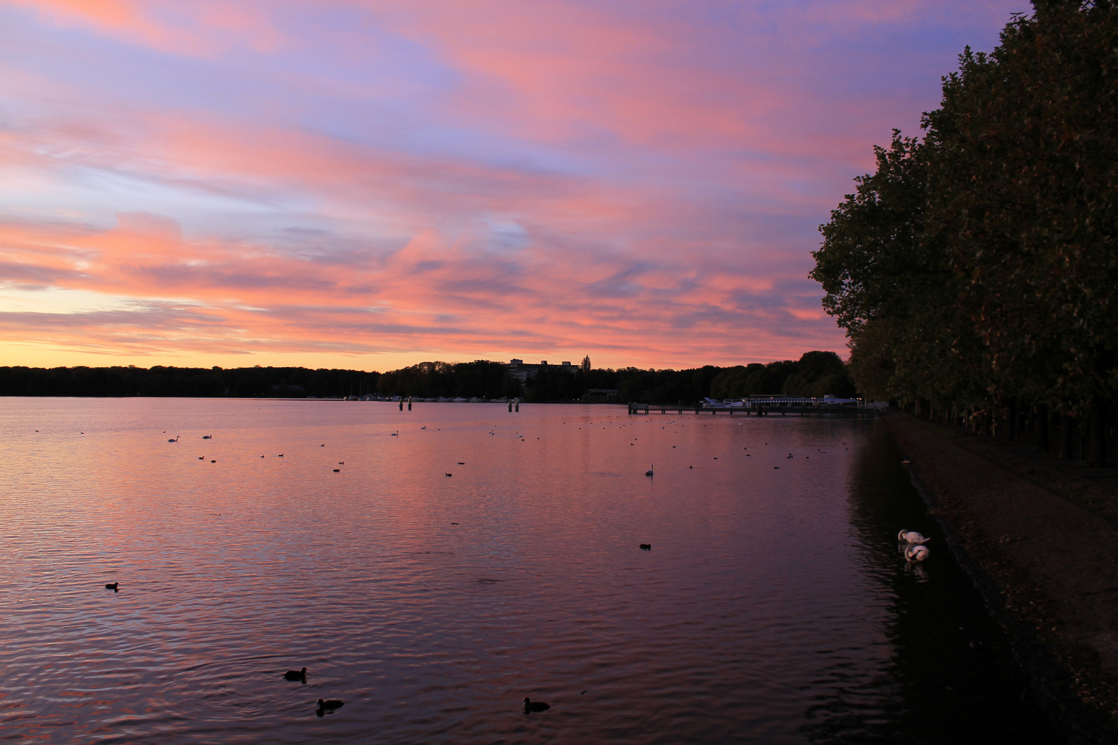 Sundowning Greenwichpromenade