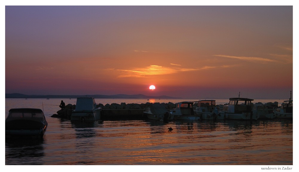 sundowns in Zadar ...