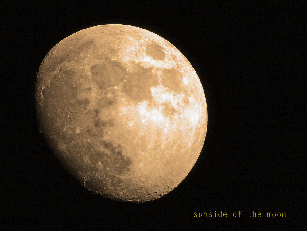 sundside of the moon