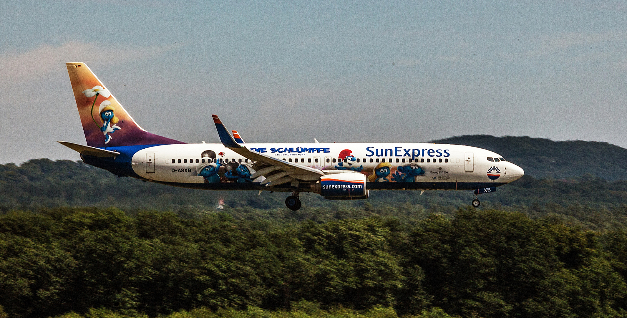 SunExpress Sonderlackierung B737-800 - Kennung D-ASXB 