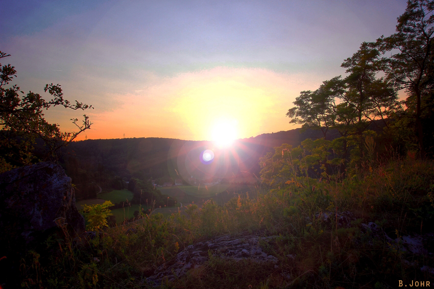 Sunfall at Danube Valley