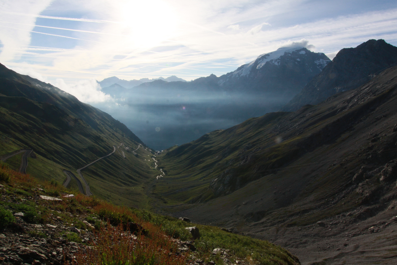 Sunflares im Nationalpark Stilfser Joch