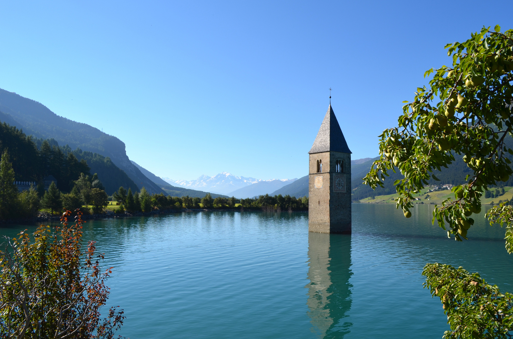 Sunken Church Southern Part of Switzerland