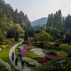 Sunken Garden in The Butchart Gardens, Victoria BC