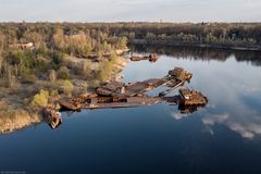 sunken ships, Chernobyl.