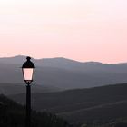 Sunlight in the street lamp