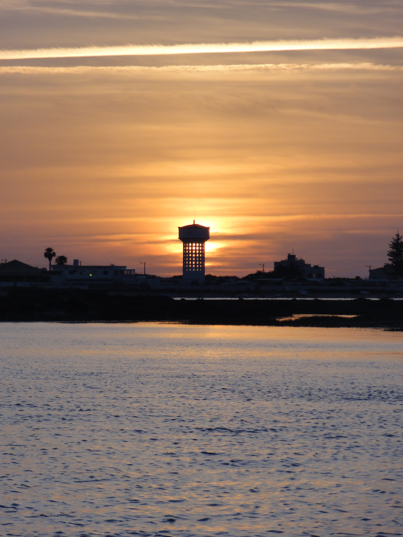 Sunnenuntergang vor Faro