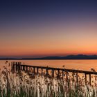 sunnset lake garda