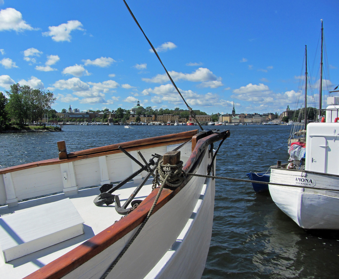 Sunny Stockholm Pier