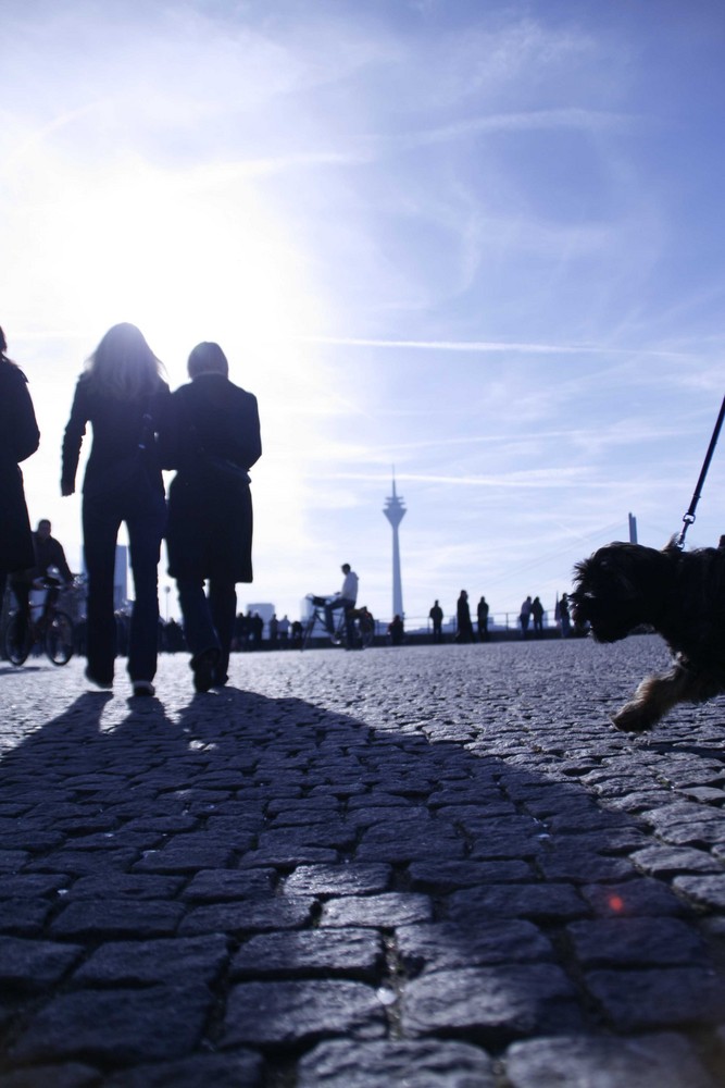 Sunny Sunday in Duesseldorf