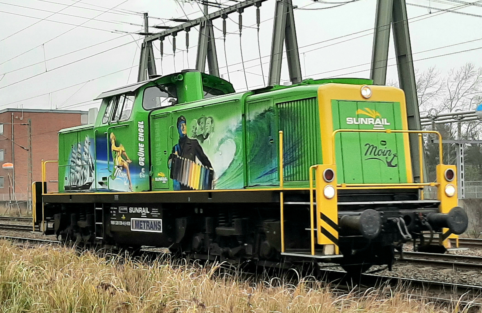 SunRail / Metrans 291 038 'Grüner Engel' am 24.11.2019 in Hamburg