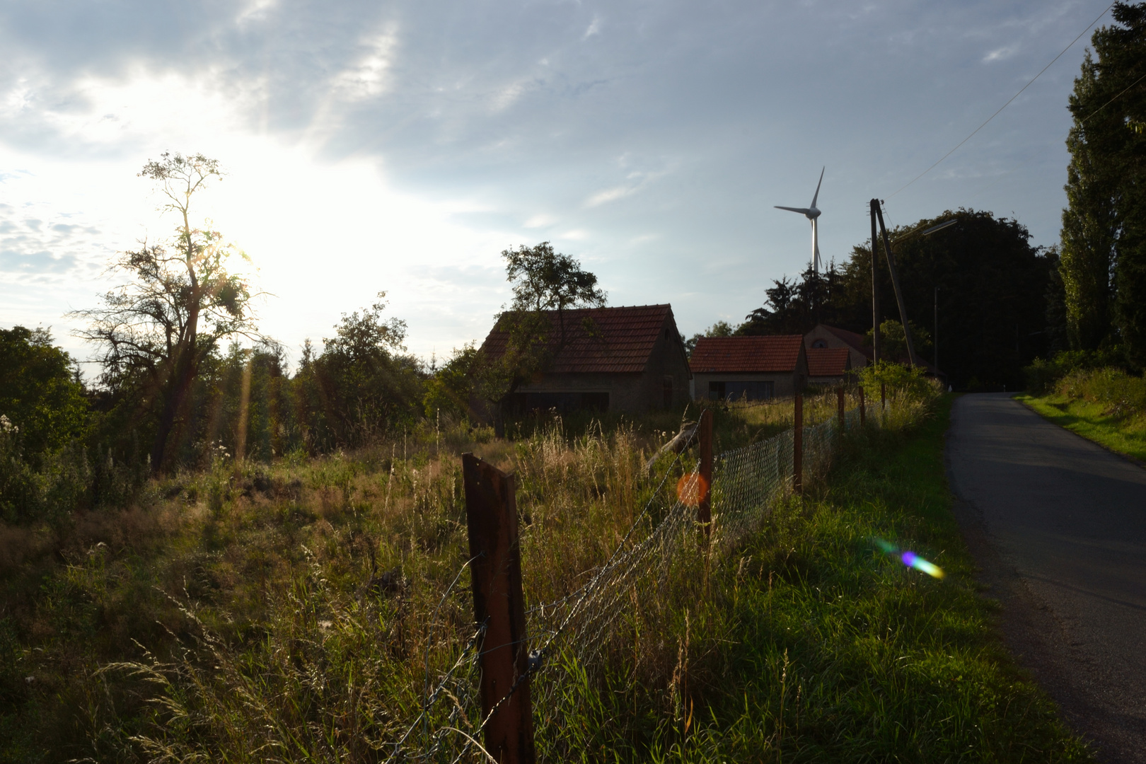 Sunrays over Westphalia