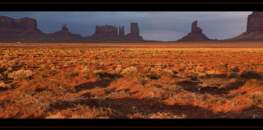 Sunrice im Monument Valley