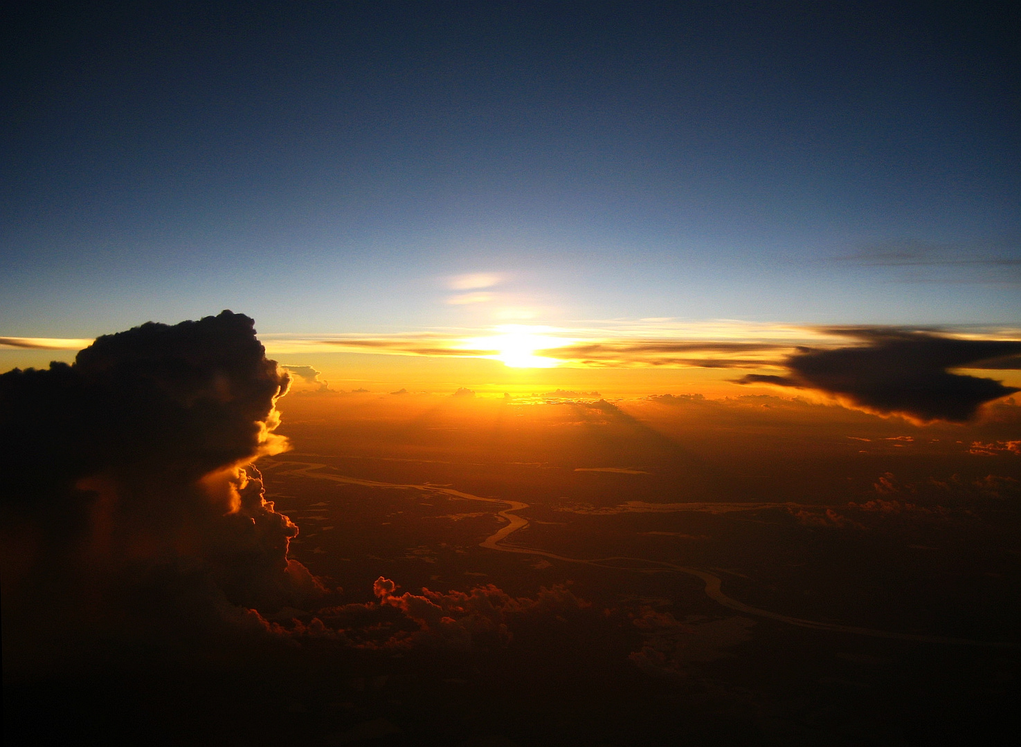 Sunrise above Iguazu