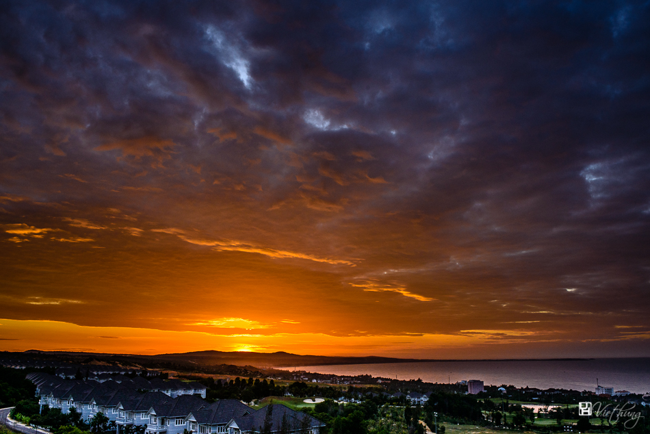 Sunrise after storm