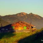 Sunrise - Alm - Mountain Cottage Sonnenaufgang