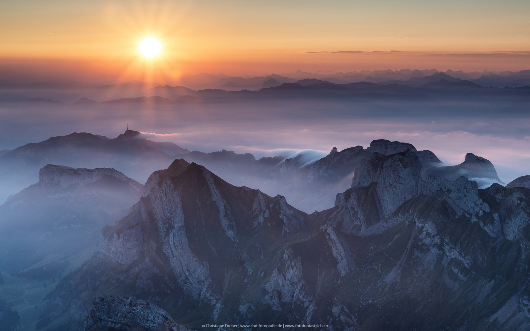 Sunrise Alpstein