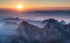 Sunrise Alpstein