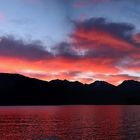 Sunrise am AbrahamLake