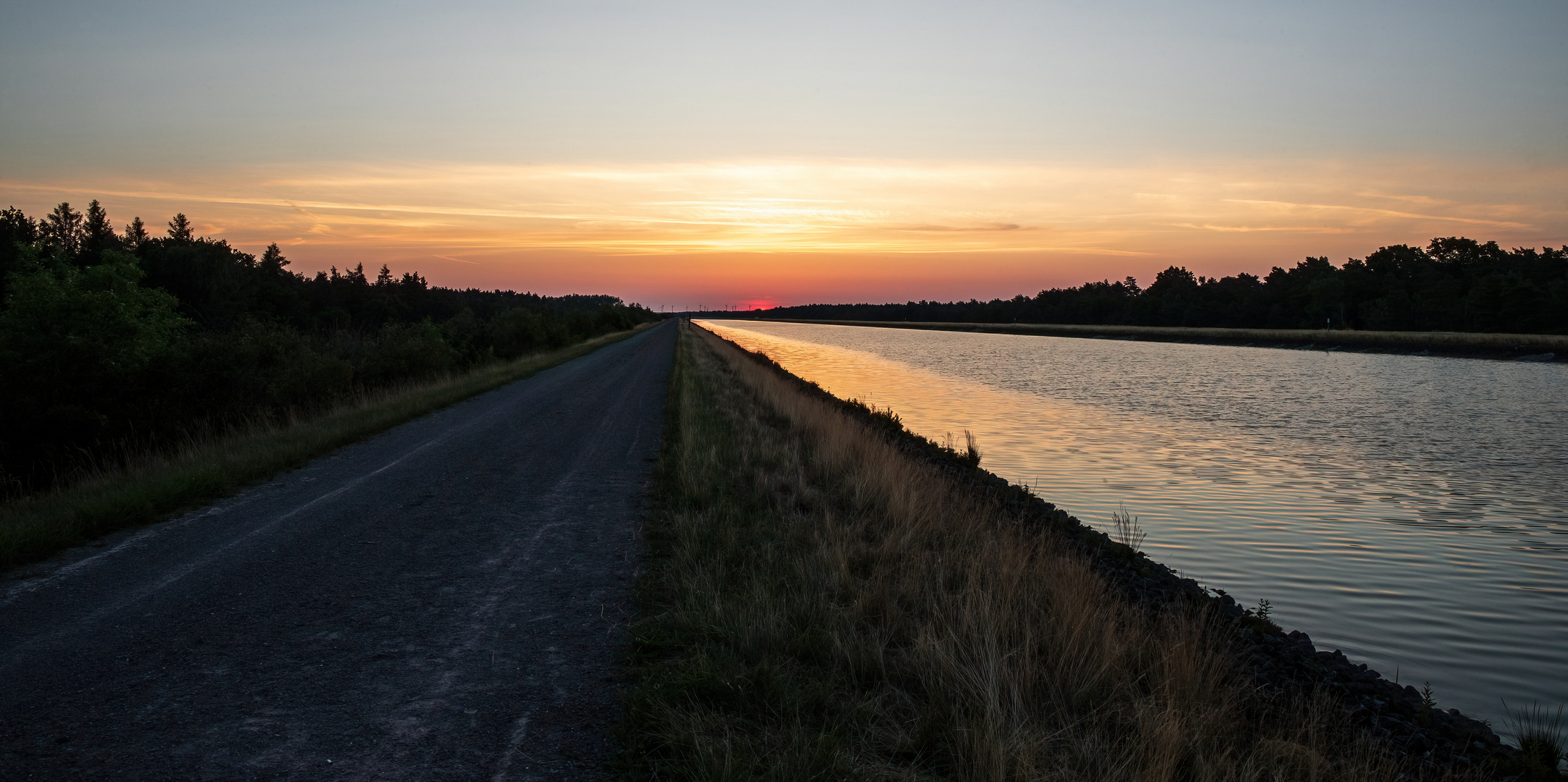 sunrise am ESK (pano) 