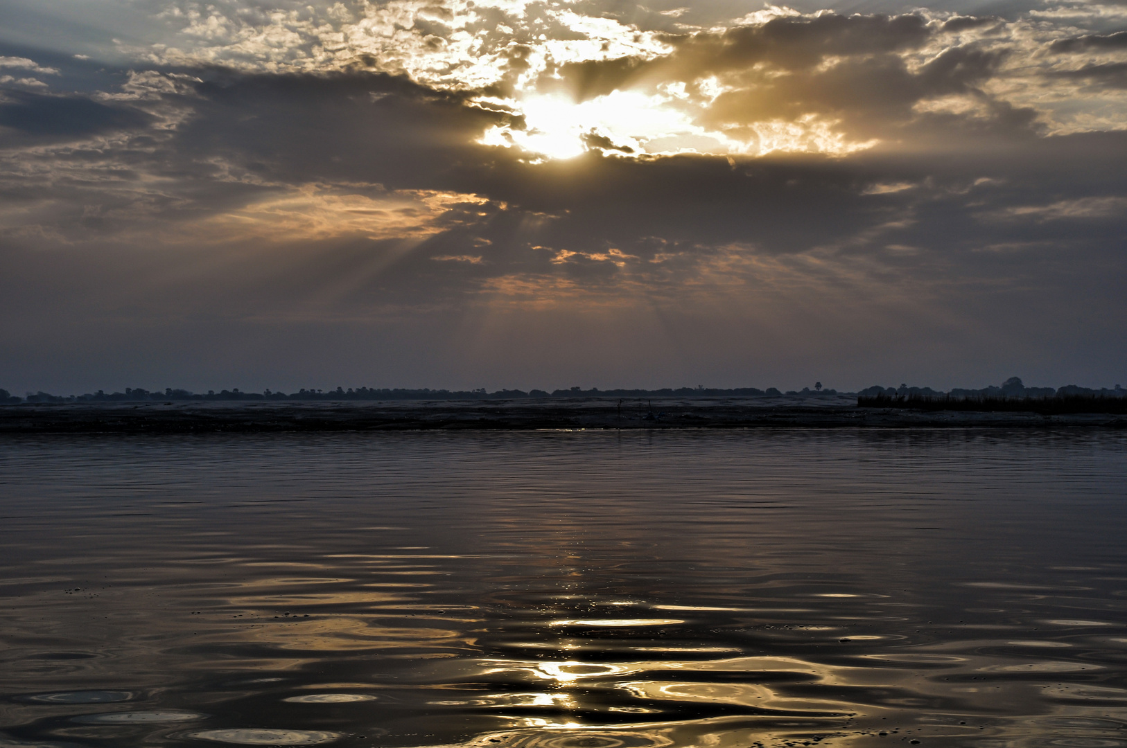 Sunrise am Ganges