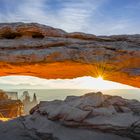 Sunrise am Mesa Arch