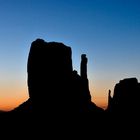 Sunrise am Monument Valley