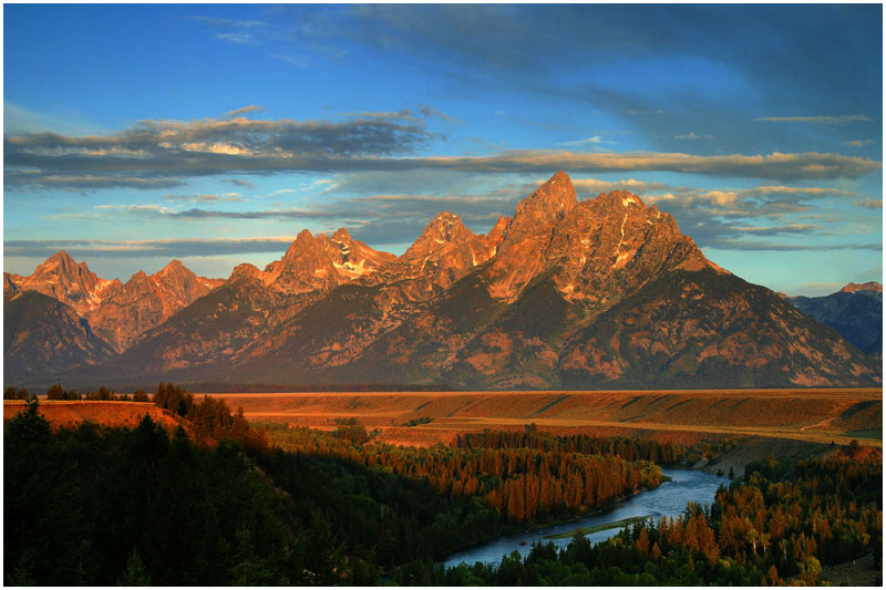 Sunrise am Snake River