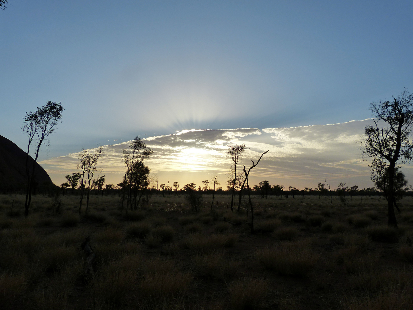 Sunrise am Uluru (Ayers Rock), Australien