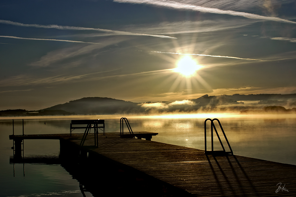 Sunrise am Wallersee 2