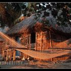 Sunrise and relaxing at fiji islands