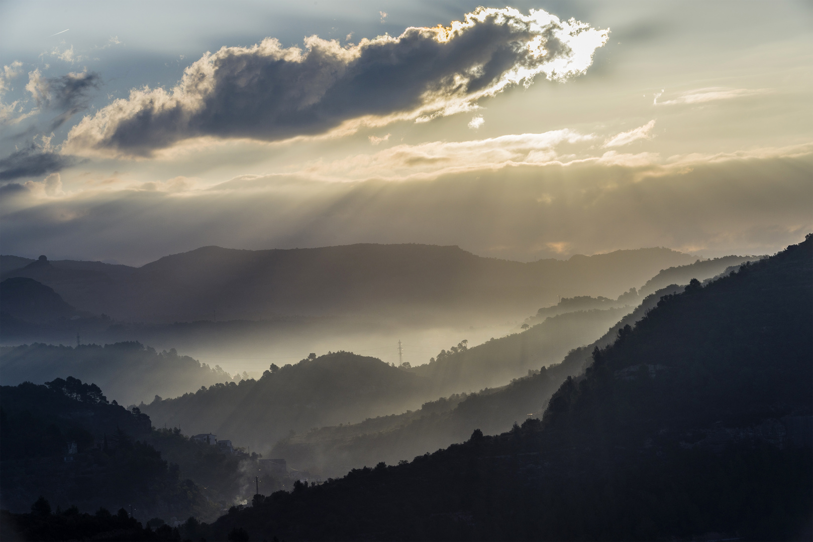 Sunrise and shadows